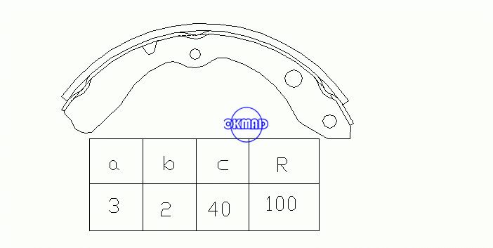 DAIHATSU HIJET SPARCAR 버스 엑박 FMSI:1318-S457 OEM:04494-87701-000 MK2202 GS8304, OK-BS228