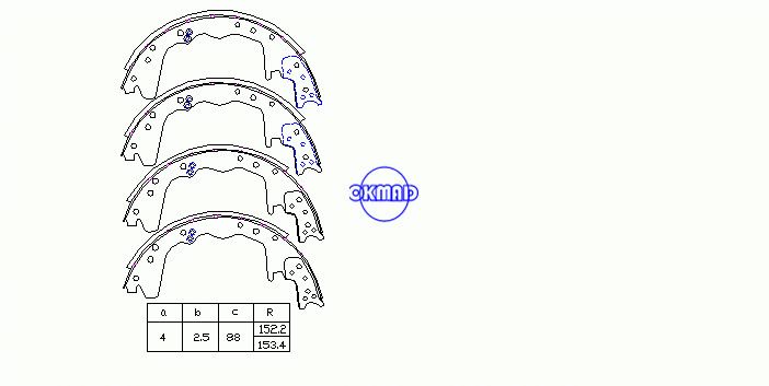 DODGE TRUCK 램 2500 포드 포드 E350 F350 MAZDA 공물 MERCURY 마리너 2171T-S583 2207A-S923 OEM:F7TZ-2200-DA, OK-BS381R