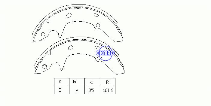 FORD Escort Tempo MERCURY Lynx Topaz RENAULT Alliance Encore 엑 기대훼파즈 FMSI:1350-S501 OEM:F23Z-2200-A MK11083, OK-BS160R