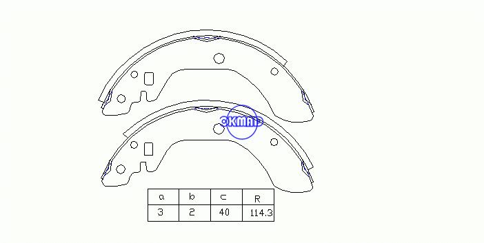 NISSAN BLUEBIRD 해치백 왜건 여행러 DATSUN LAUREL VA Box Bus SKYLINE NETTE FMSI:1341-S480 OEM:D4060-Q0125 MK1148 FSB134 GS8111, OK-BS001