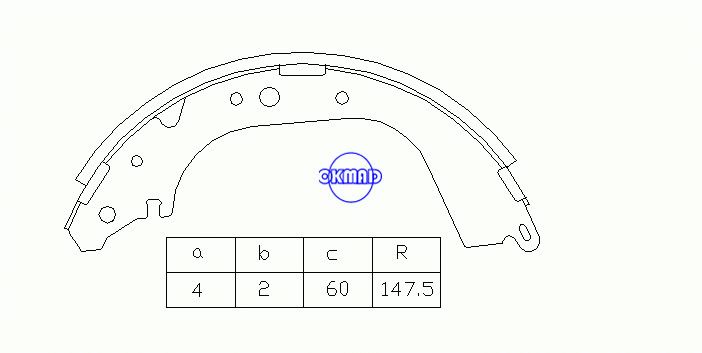 NISSAN PATROL GR IV III/2 왜건 TOYOTA LAND CRUISER 80 FMSI: 1383-S549 OEM: 04495-60010 MK2279 MK2280 GS8502 GS8601, OK-BS016 NISSAN PATROL GR IV III/2 왜건 TOYOTA LAND CRUISER 80 FMSI: 1383-S549 OEM: 04495-60010 MK2279 MK2280 GS8502 GS8601, OK-BS016