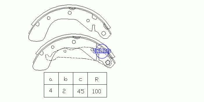 OPEL VECTRA A 해치백 FMSI:1508-S740 OEM:1605953 FSB35 GS8543, OK-BS305 OPEL VECTRA A 해치백 FMSI:1508-S740 OEM:1605953 FSB35 GS8543, OK-BS305