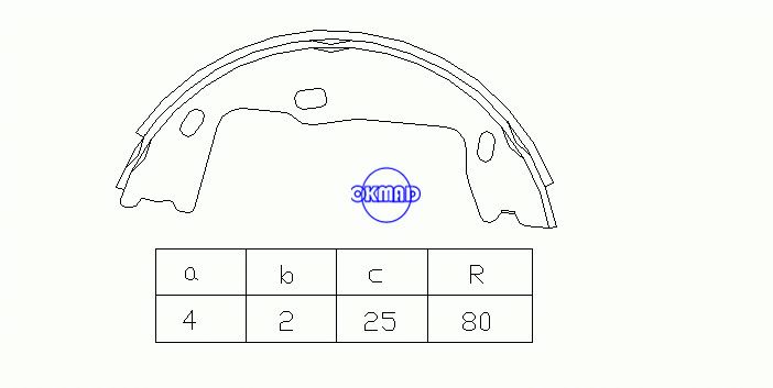 SAAB 900 II FMSI:1537-S797 OEM:1605686 FSB227 GS8223, OK-BS137