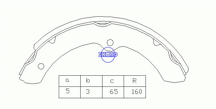 TOYOTA DYNA 플랫폼/다음 시점 OEM: 04494-36050 MK2265 GS7070, OK-BS080