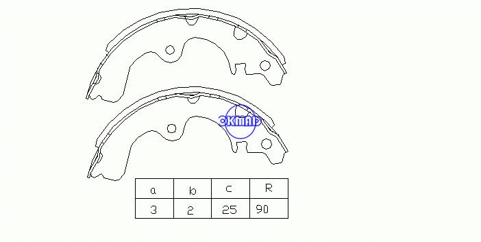 TOYOTA PASEO 블 SERA 쿠페 STARLET 깊숙한 베일 OEM: 04495-10080 FSB175 K2290 GS8243, OK-BS048 TOYOTA PASEO 블 SERA 쿠페 STARLET 깊숙한 베일 OEM: 04495-10080 FSB175 K2290 GS8243, OK-BS048