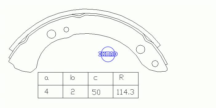 다이하스 도요타 BS0T OEM: 04494-27010 MK2238, OK-BS32