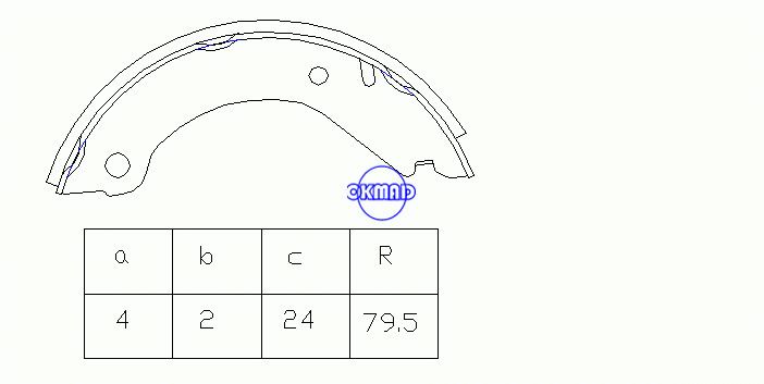 볼보 240 (P242, P244) 겹겹겹 OEM: 1330310 FSB86 GS8204, OK-BS378