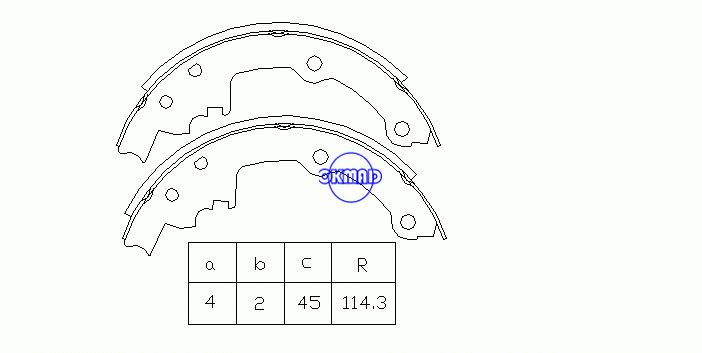 BUICK CENTURY Estate Saloon 일렉트라 시보레 루미나 폰티악 트랜스 스포츠 FMSI:2165T-S552 OEM:12321413, OK-BS208