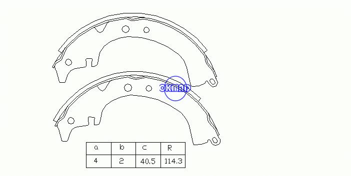 DAIHATSU CHARMANT TOYOTA CARINA CELICA Coupe COROLLA 해치백 CORONA Estate CRESSIDA LITEACE 엑시트 FMSI:8099-S407 OEM:04495-14010 MK2232 FSB40 GS8047, OK-BS006