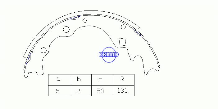 KIA BESTA Box M AZDA E-SERIE 버스 일반 OEM:SE28-26-310A FSB288 MK3349 GS8523 SA044, OK-BS74