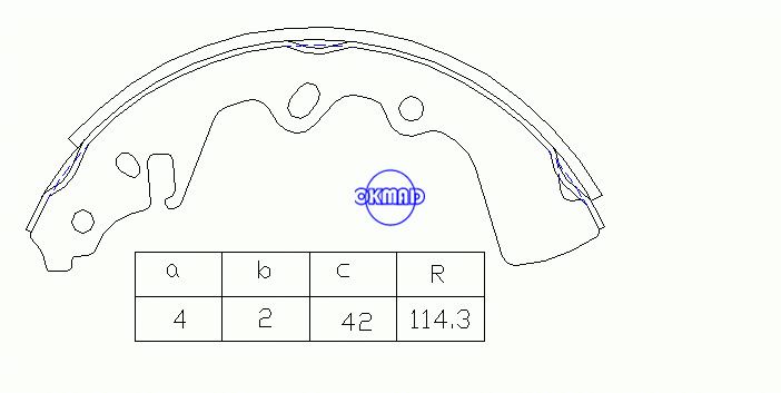 MAZDA 616 626 I(CB) 818 부동산 929 I(LA) RX 7 I(SA) FMSI:1372-S444 OEM:8595-26-310 FSB62 MK3324 GS8086 OK-BS035 MAZDA 616 626 I(CB) 818 부동산 929 I(LA) RX 7 I(SA) FMSI:1372-S444 OEM:8595-26-310 FSB62 MK3324 GS8086 OK-BS035