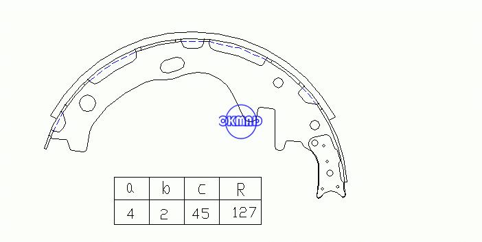 NISSAN Atlas Datsun Truck PICK UP URVAN 익살빠지고지고 FMSI:2169-S571 OEM:44060-21G25 MK1175 GS8515, OK-BS277