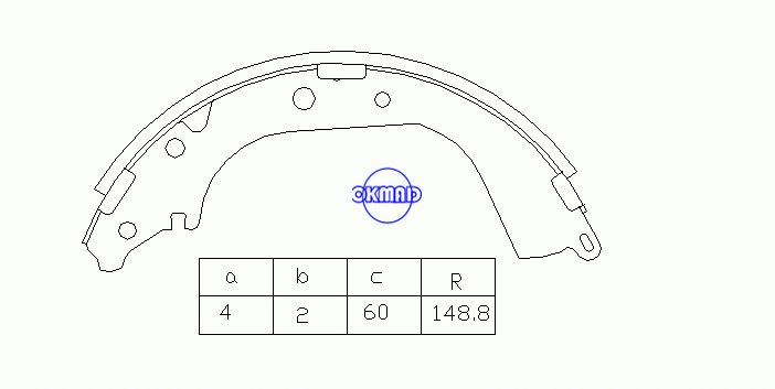NISSAN PATROL GR IV III/2 왜건 TOYOTA LAND CRUI0SER FMSI:1383-S549 OEM:04495-6070 FSB213 MK2279 GS8502 OK-BS038