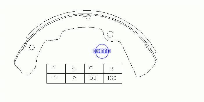 NISSAN(E23) V OEM:41060-B9625 MK1151 GS7123, OK-BS044