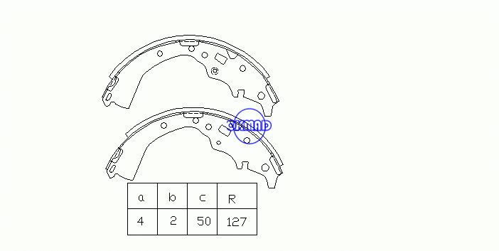 TOYOTA CROWN GXS12 COMFORT GXS10 YXS10 강력하고 OEM: 04494-25011 MK2363 GS7827, OK-BS188