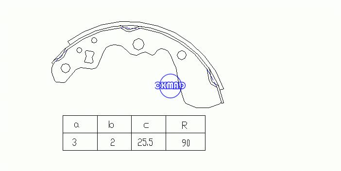 스즈키 스위프트 II 살롱 CULTUS FMSI:1414-S60 OEM:53210-60B00 FSB413 MK9933 GS8597, OK-BS117