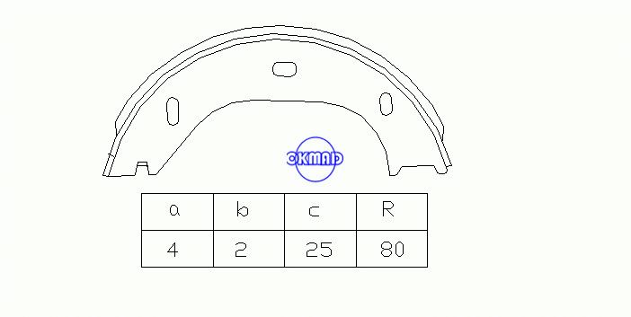 BMW 6(E24) FMSI:1551-S901 OEM:34411159467 FSB92 GS8219, OK-BS330 BMW 6(E24) FMSI:1551-S901 OEM:34411159467 FSB92 GS8219, OK-BS330