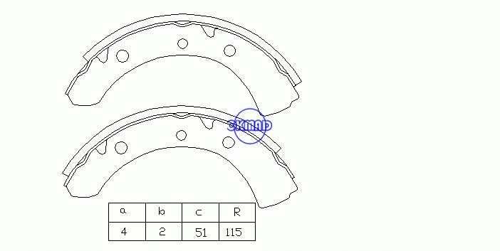 MITSUBISHI DELICA P01V 도식 OEM:MB058847 MK6618A GS7198, OK-BS103 MITSUBISHI DELICA P01V 도식 OEM:MB058847 MK6618A GS7198, OK-BS103